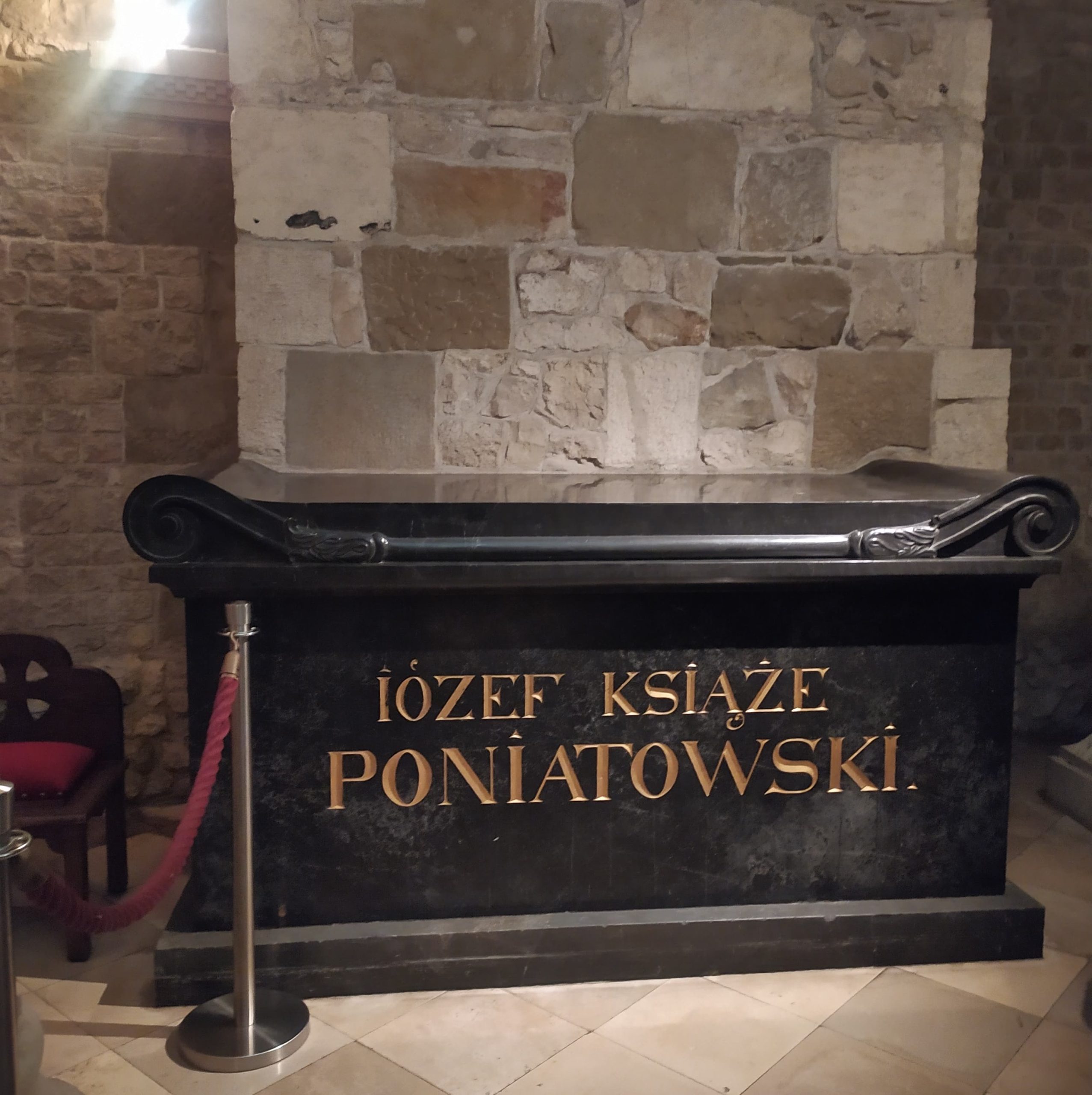 Krypta Zasłużonych na Wawelu - Książę Józef Poniatowski